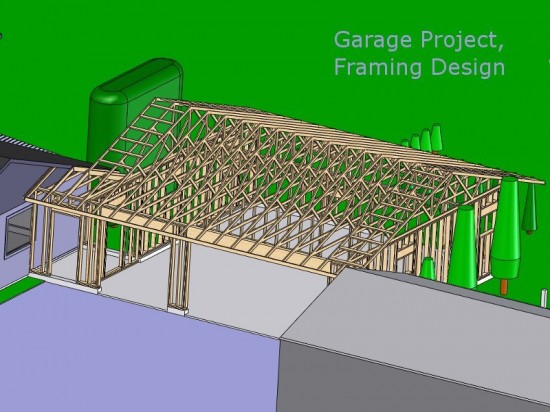 Architectural Model – Garage Addtion Project