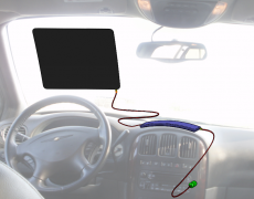 Ready Windshield Defroster – Remote Accessed, Rechargeable – Product Concept